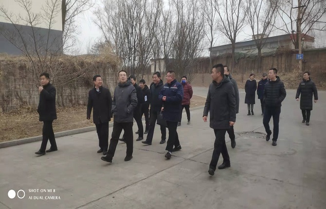 山西省供销社领导深入乐竞皇后园库区检查指导工作