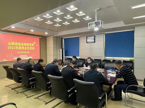 乐竞党委召开2022年度民主生活会